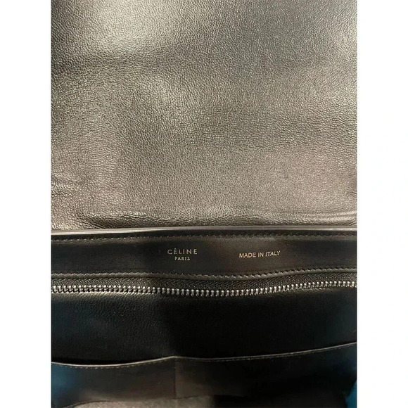 Celine Medium Trapeze Bag Tri-Color Top Handle with Dust Bag - Picture 10 of 13